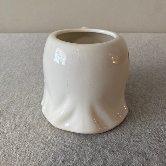Spirit Halloween White Ghost Shaped Ceramic Coffee Mug - Picture 4 of 10